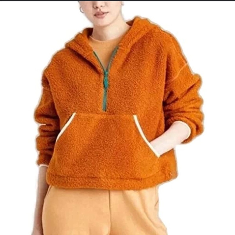 Wild fable teddy Sherpa jacket size small